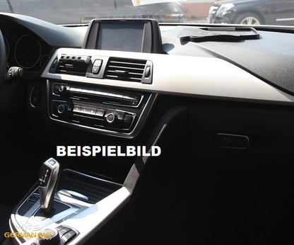 Per BMW Serie 3 F30 e F31 telaio nero lucido console centrale