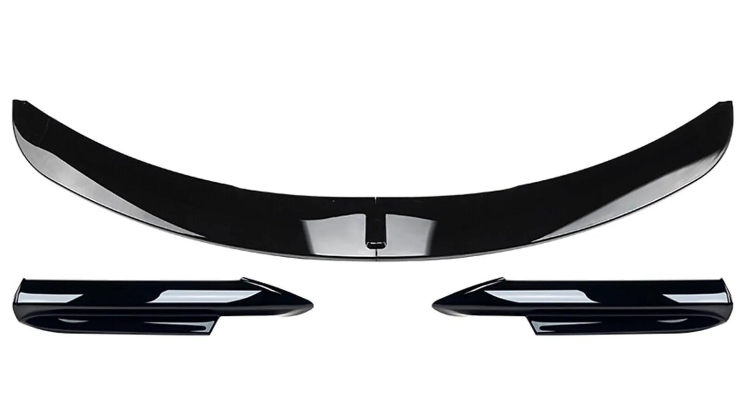 ✨Splitter Nero Lucido Adatto per BMW Serie 3 E90 E91 PRE-LCI M Sport 2004-2008✨