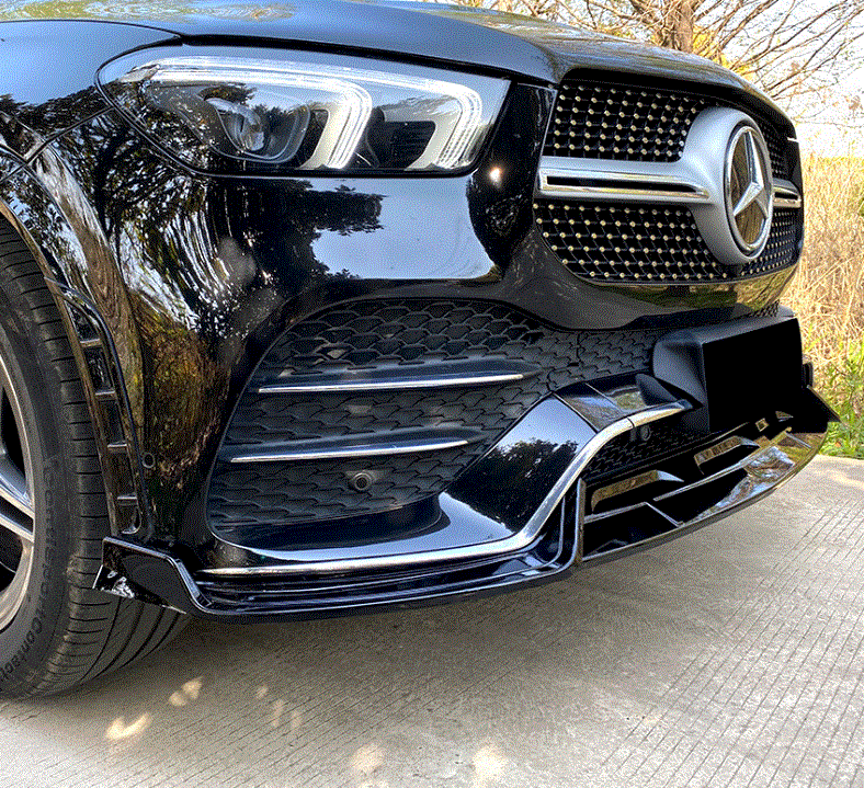 Splitter labbro spoiler anteriore adatto per Mercedes V167 C167 GLE con AMG