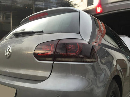 FANALI POSTERIORI LED PER VW GOLF 6 5K1 08-12 ROSSO FUMO ORIGINALI R-LOOK FANALI POSTERIORI