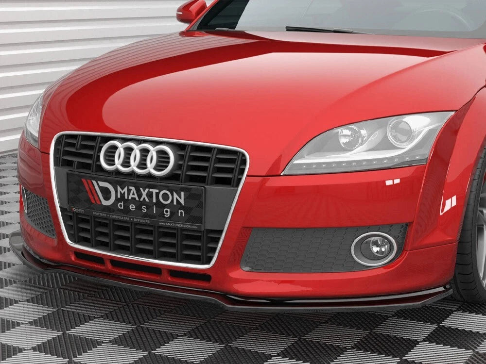 💕 Splitter adatto per  Audi TT 8J   nero lucido 💕
