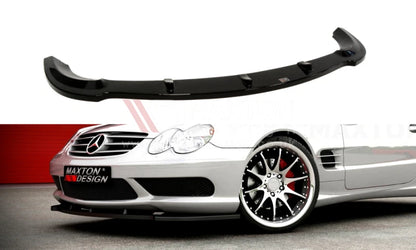💕Splitter adatto per  Mercedes Sl R230 Amg nero lucido 💕