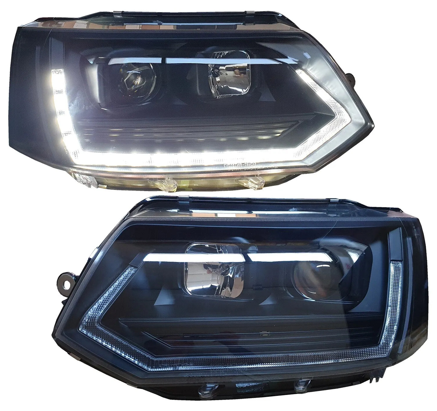 Fari per VW T5 GP Bus 09-15 Facelift Frecce Led Dinamiche Sonar