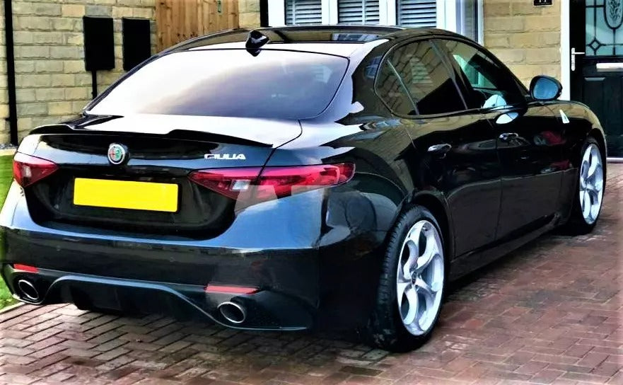 😎Carbon Fiber Rear Spoiler Fit For Alfa Romeo Giulia 952😎