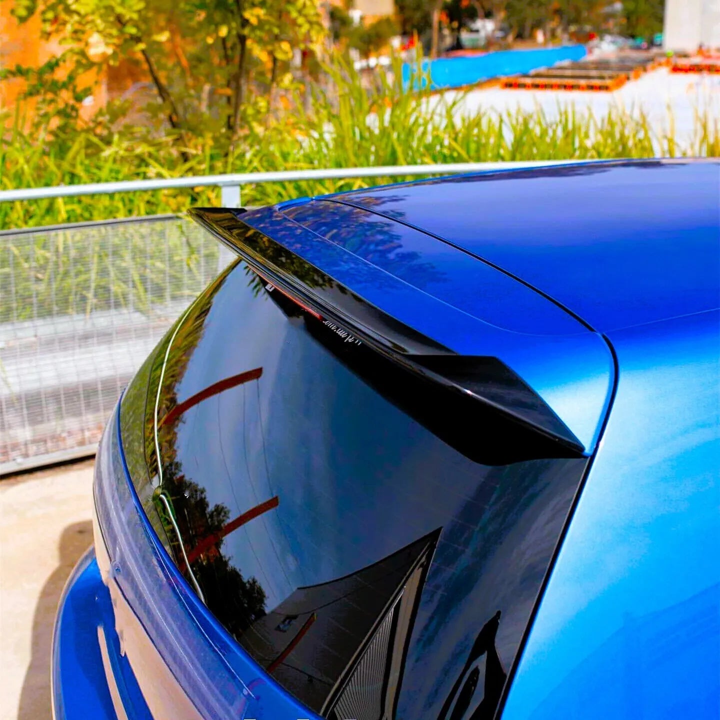 😍Spoiler nero lucido adatto per VW Golf MK6 GTD GTI R20 R 2008-2013😍