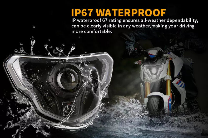 🔥Faro LED E24 DRL + Angel Eye – BMW G310GS / G310R🔥