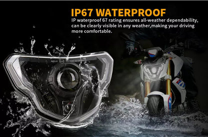 🔥Faro LED E24 DRL + Angel Eye – BMW G310GS / G310R🔥