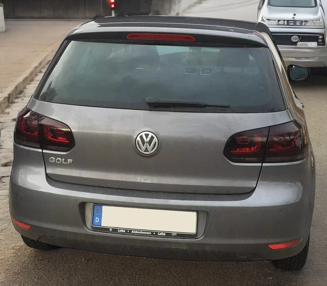 FANALI POSTERIORI LED PER VW GOLF 6 5K1 08-12 ROSSO FUMO ORIGINALI R-LOOK FANALI POSTERIORI