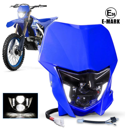 🔥Faro LED con Maschera – Yamaha WR250F / WR450F (2020–2024)🔥