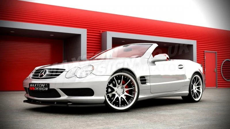 💕Splitter adatto per  Mercedes Sl R230 Amg nero lucido 💕