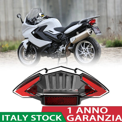 🔥Fanale Posteriore LED E24 Nero – BMW F650 / F800GT / F800R / R1200GS 🔥