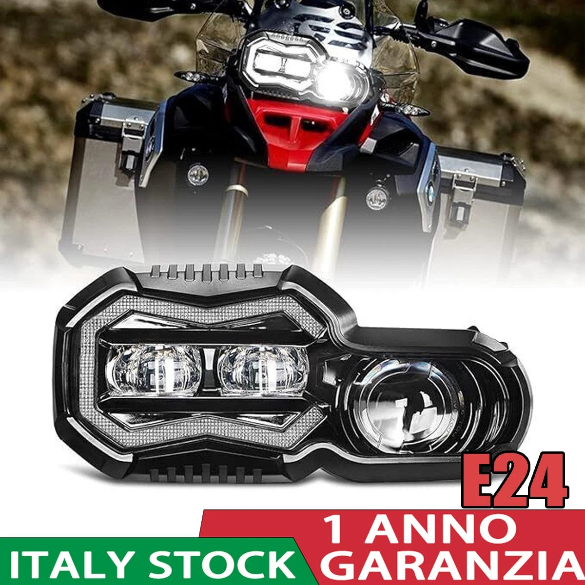 🔥Faro LED E24 – BMW F650GS / F700GS / F800GS🔥