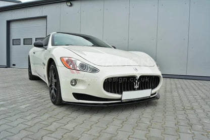 💕 Splitter   adatto per  Maserati Granturismo nero lucido 💕
