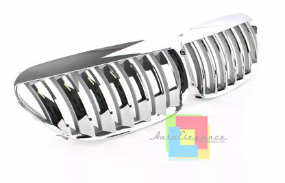 GRIGLIA ANTERIORE BMW SERIE 6 E63 E64 2004-2010 CALANDRA Chromato LOOK M
