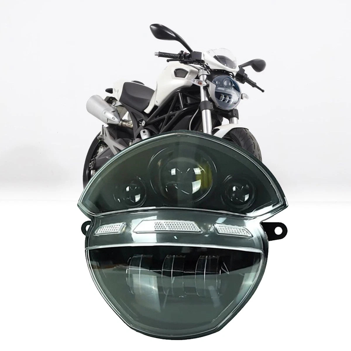 🔥Faro LED DRL – Ducati Monster 695 / 696 / 795 / 796 / 1100/S (2009–2013)🔥