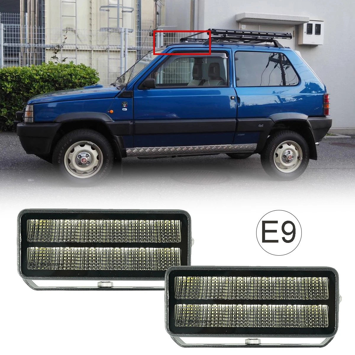 🔥Adattatori LED Faro – Fiat Panda 141🔥