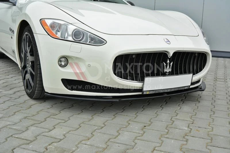 💕 Splitter   adatto per  Maserati Granturismo nero lucido 💕