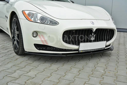 💕 Splitter   adatto per  Maserati Granturismo nero lucido 💕