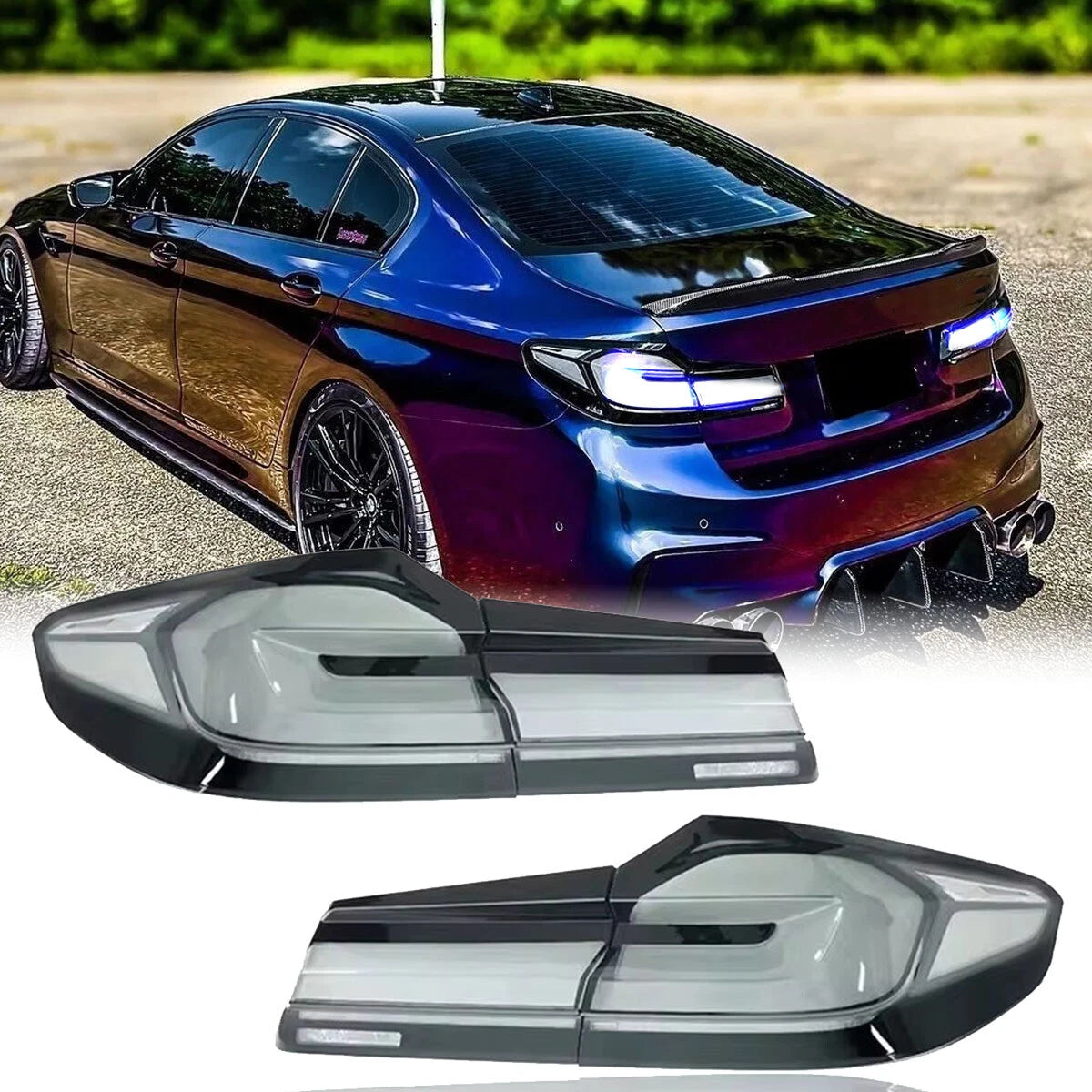 🔥Fanali Posteriori LED – BMW Serie 5 G30 / G38 / M5 F90🔥