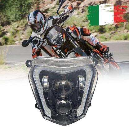 🔥Faro LED + DRL – KTM Duke 690 (2012–2019)🔥