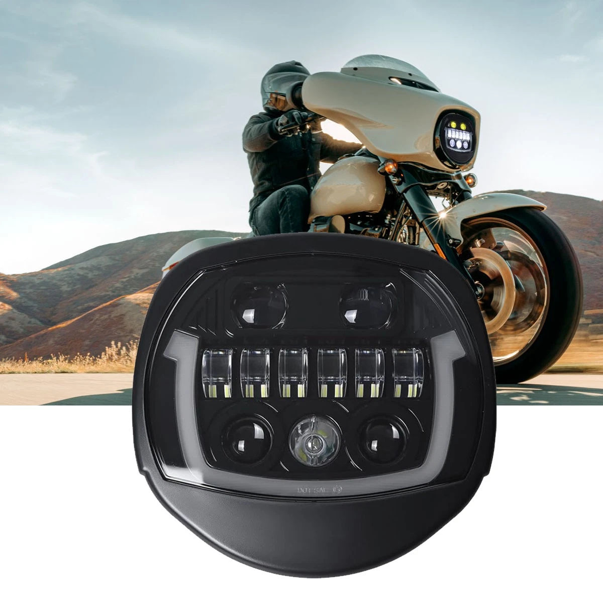 🔥Fari LED DRL + Fendinebbia + Abbaglianti – Harley-Davidson Street Glide🔥