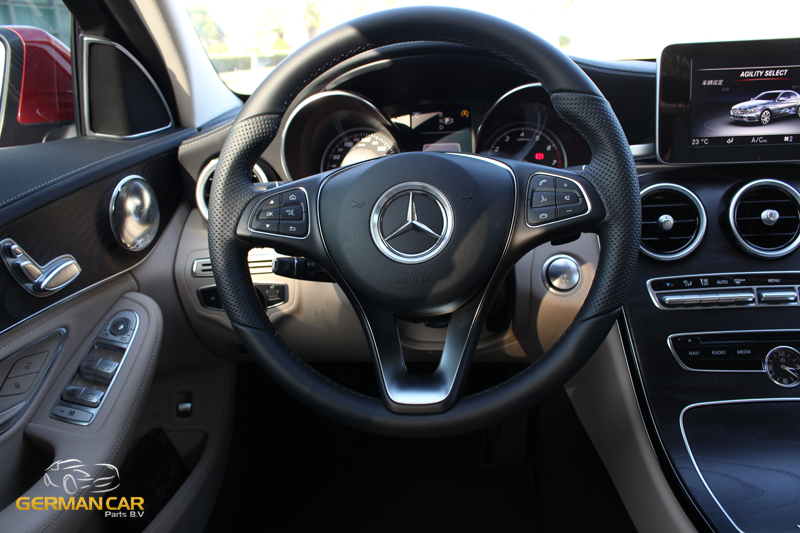 Anello volante per Mercedes A B C CLA GLE GLC 58 mm alluminio tuning