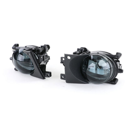 Fendinebbiain vetro trasparente Black Smoke Set aftermarket compatibile con BMW Serie 5 E39 00-04
