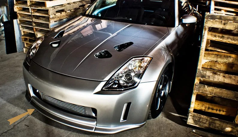 🤩SOTTOPARAURTI ANTERIORE ADATTO PER  NISSAN 350Z COUPE ( 2002-2008 )🤩