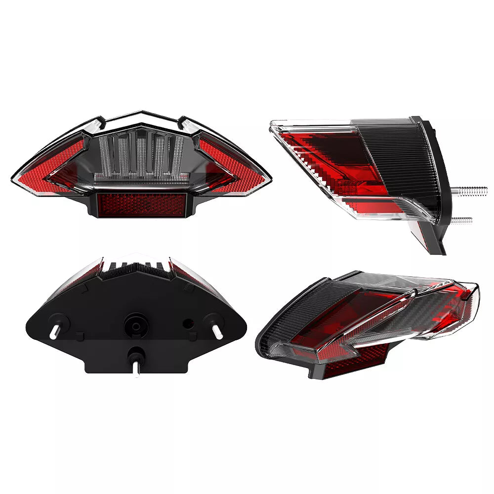 🔥Fanale Posteriore LED E24 Nero – BMW F650 / F800GT / F800R / R1200GS 🔥