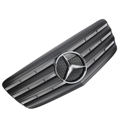 Griglia sportiva per Mercedes W211 S211 E 2006-2009 nero opaco AMG LOOK