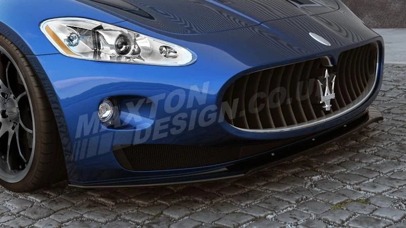💕 Splitter   adatto per  Maserati Granturismo nero lucido 💕