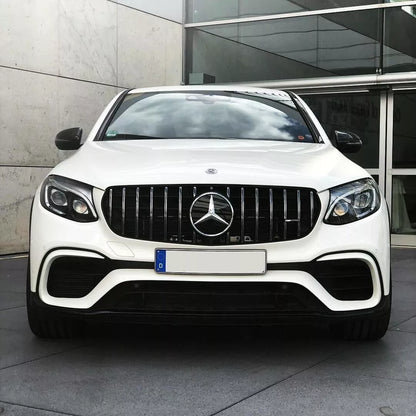 ⭐Calandre pour Mercedes GLC X253 C253 15-18 GT R Panamericana Look Chrome⭐