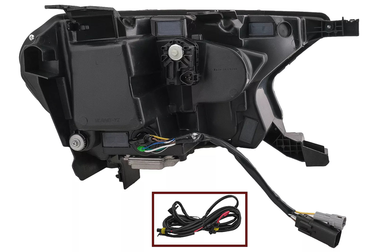 ✨LHD Fari Barra luminosa LED per Ford Ranger 15-20 Full Housing nero Dinamico✨
