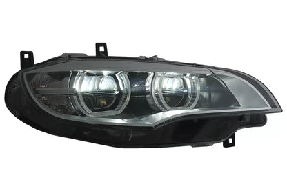 😎Fari LED Xenon Angel Eyes Cerchi 3D Double Halo per BMW X6 E71 08-12😎