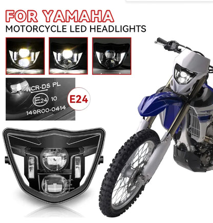 🔥Faro LED E24 + DRL – Yamaha WR250F / WR450F (2014–2023)🔥