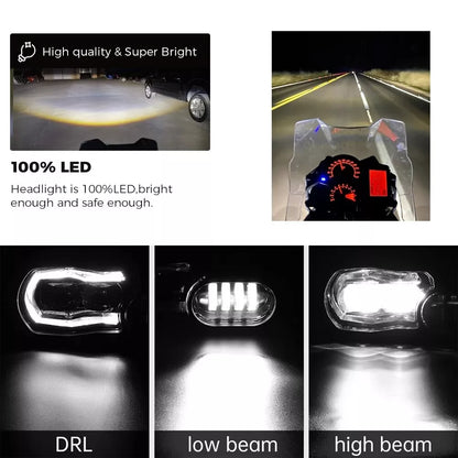 🔥Faro LED Omologato – BMW F800GS / F800GS Adventure / F800R / F700GS🔥