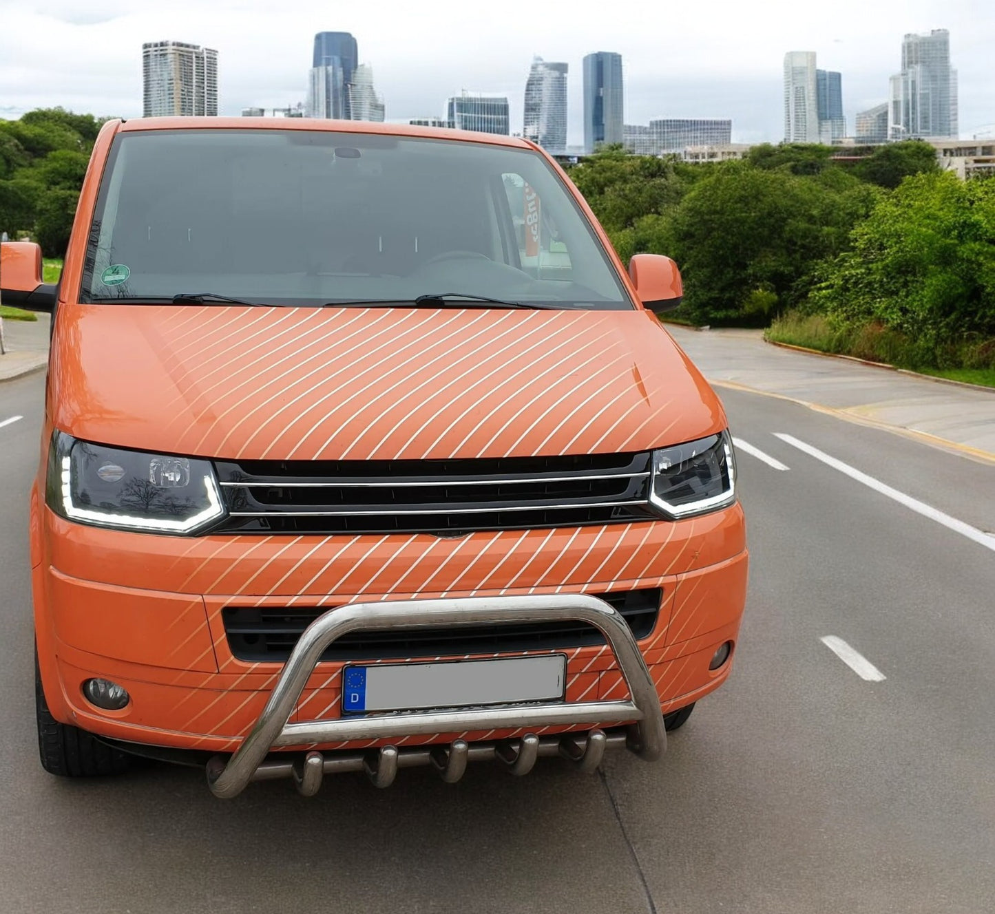 Fari per VW T5 GP Bus 09-15 Facelift Frecce Led Dinamiche Sonar