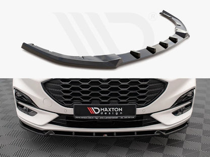 💕Splitter adatto per  Ford Kuga ST-Line MK3  nero lucido 💕