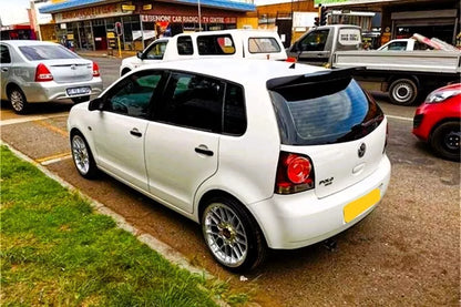 ⚡Glossy Black Spoiler Suitable For Polo MK4 9N Batman Style Wing Lip 20⚡ 