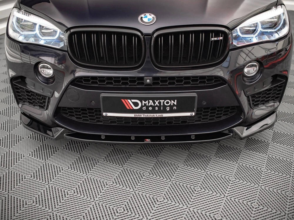 💕Splitter adatto per  BMW X5 M F85 (2014-2018)  nero lucido 💕