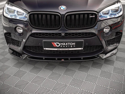 💕Splitter adatto per  BMW X5 M F85 (2014-2018)  nero lucido 💕