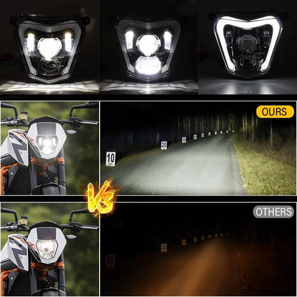 🔥Faro LED E24 DRL – KTM Duke 690 / 690R🔥