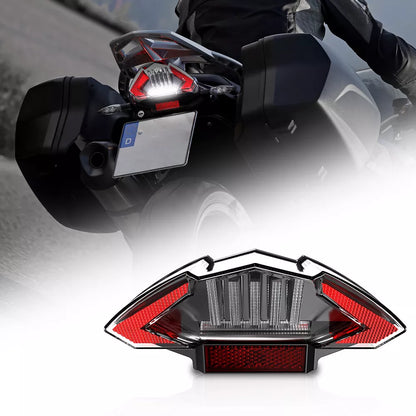 🔥Fanale Posteriore LED E24 Nero – BMW F650 / F800GT / F800R / R1200GS 🔥