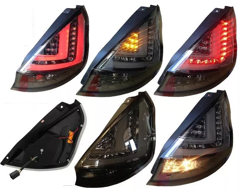 Ford Fiesta anno 13-17 Facelift smoke luci posteriori fanale posteriore