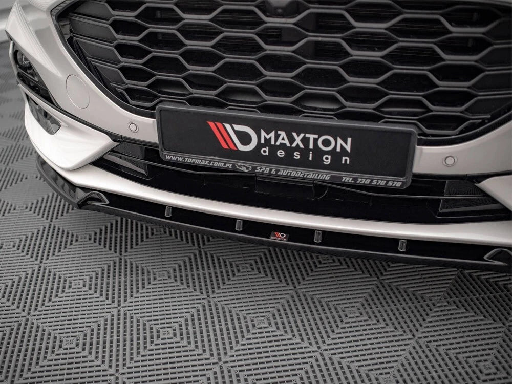 💕Splitter adatto per  Ford Kuga ST-Line MK3  nero lucido 💕