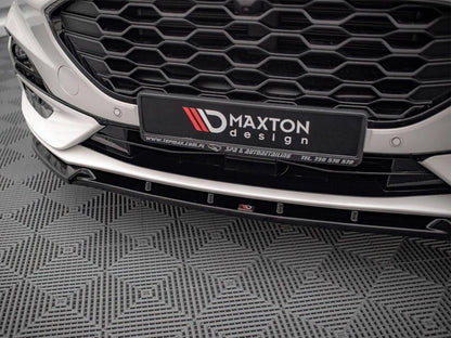 💕Splitter adatto per  Ford Kuga ST-Line MK3  nero lucido 💕