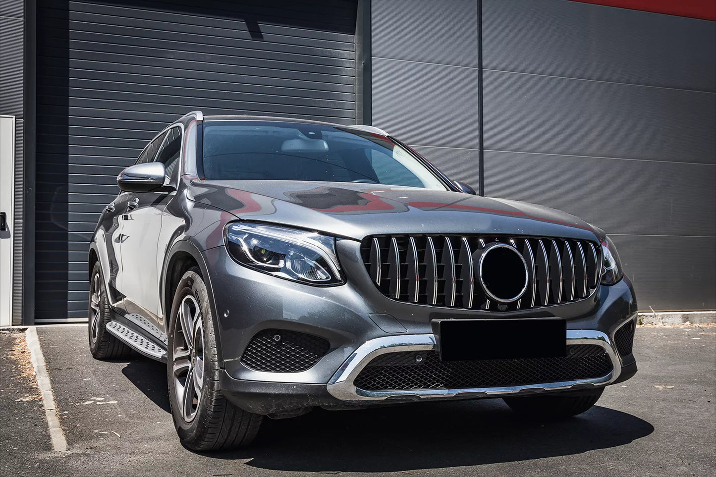 ⭐Calandre pour Mercedes GLC X253 C253 15-18 GT R Panamericana Look Chrome⭐