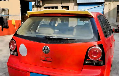 ⚡Glossy Black Spoiler Suitable For Polo MK4 9N Batman Style Wing Lip 20⚡ 