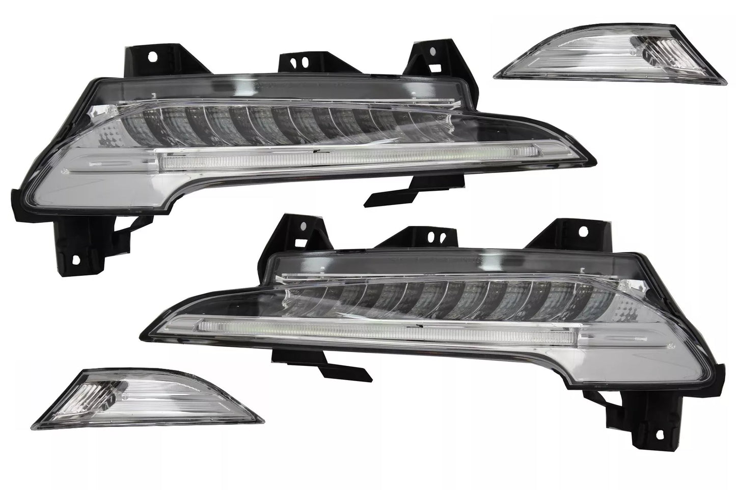 💎Paraurti per Porsche 911 997 05-12 Conversione a 991 GT3 Look LED DRL Indica💎