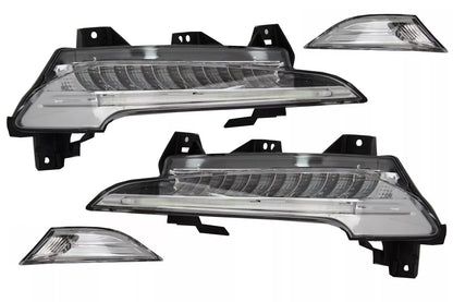 💎Paraurti per Porsche 911 997 05-12 Conversione a 991 GT3 Look LED DRL Indica💎